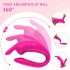 Aixiasia Hera - vibrador doble recargable con radio (rosa)
