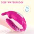 Aixiasia Hera - vibrador doble recargable con radio (rosa)