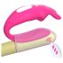 Aixiasia Hera - vibrador doble recargable con radio (rosa)