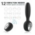 Dylon Remote - Vibrador anal remoto recargable (negro)