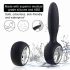 Aixiasia Dylon-Remote - Vibrador anal con control remoto y batería (negro)