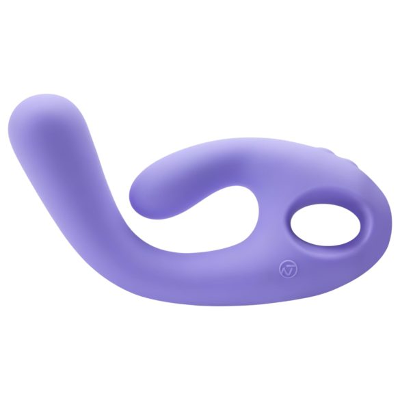 Nomi Tang Flex Bi - vibrador recargable con brazo para clítoris - silicona lila
