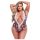 Baci Plus Size - body de flores y encaje