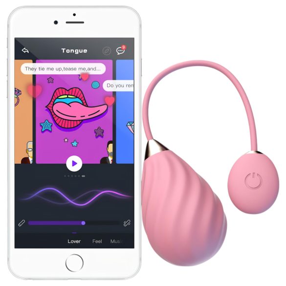 Magic Motion Sundae: huevo vibrador inteligente rosa