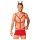 / Obsessive Mr. Reindy - Disfraz de reno para hombre (3 piezas) - rojo - L/XL