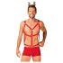 / Obsessive Mr. Reindy - Disfraz de reno para hombre (3 piezas) - rojo - L/XL