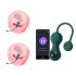 Magic Motion Crystal Duo - Set de bolas Geisha inteligentes (verde)