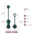 Magic Motion Crystal Duo - Set de bolas Geisha inteligentes (verde)