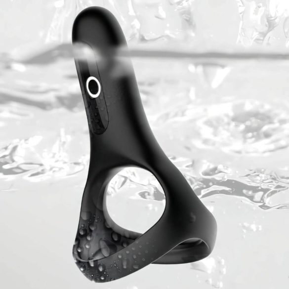 Magic Motion Rise - anillo vibrador para pene recargable inteligente - negro