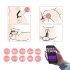 Magic Motion Rise - anillo vibrador inteligente, recargable (negro)