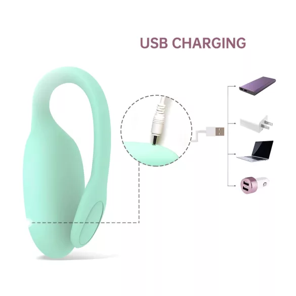 Magic Motion FitCute - bola vaginal inteligente recargable - silicona menta