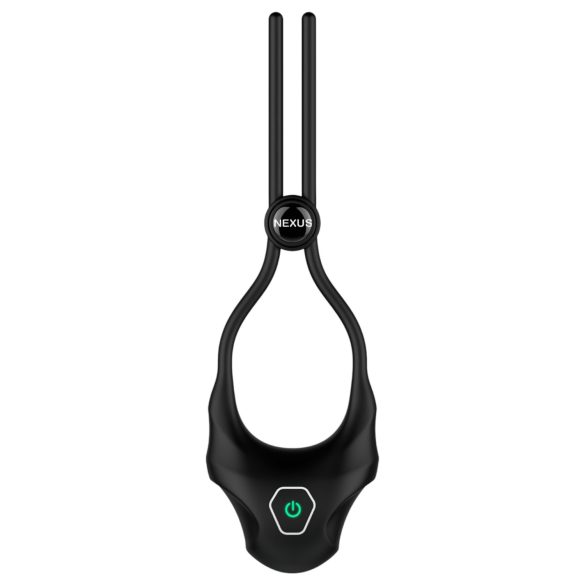 Nexus Forge - Anillo Vibrador Ajustable (Negro)