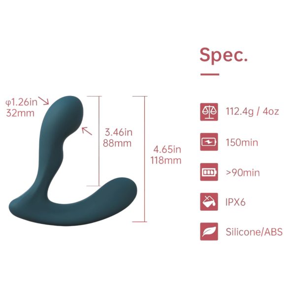 Magic Motion Solstice X - masajeador prostático vibrador inteligente