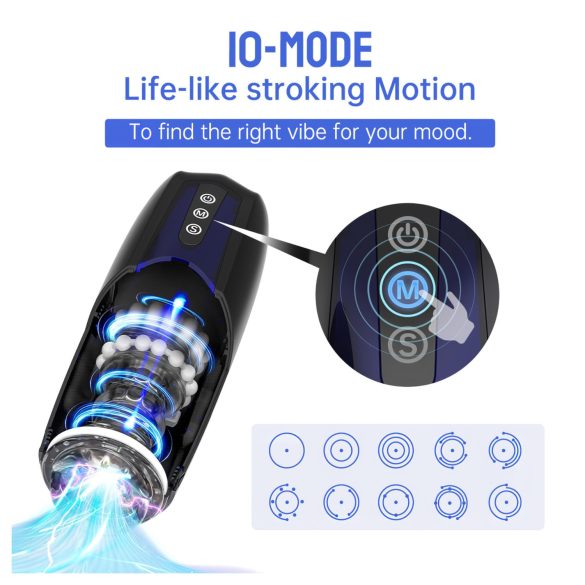 Magic Motion Xone - masturbador inteligente - silicona azul