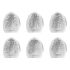 LOVENSE Kraken - huevo masturbador - pack de 6 (blanco)