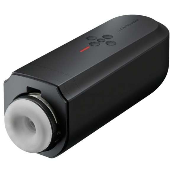 LOVENSE Solace - inteligente masturbador negro con movimiento vertical