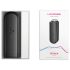 LOVENSE Solace - inteligente masturbador negro con movimiento vertical