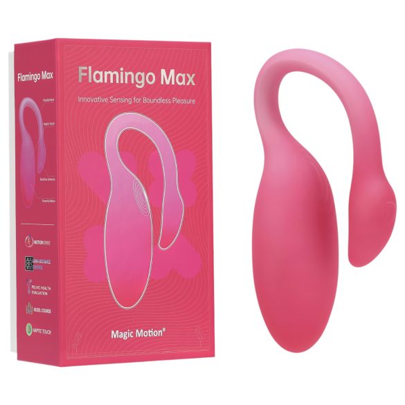 Flamingo Max - Huevo vibrador inteligente (rosa)
