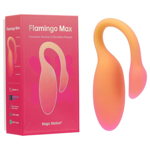Huevo vibrador inteligente Flamingo Max (naranja)