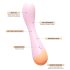 Vush Peachy G-Spot - vibrador recargable punto G (rosa)