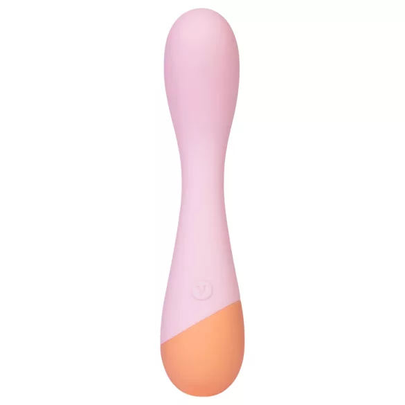 Vush Peachy G-Spot - vibrador punto G recargable silicona rosa