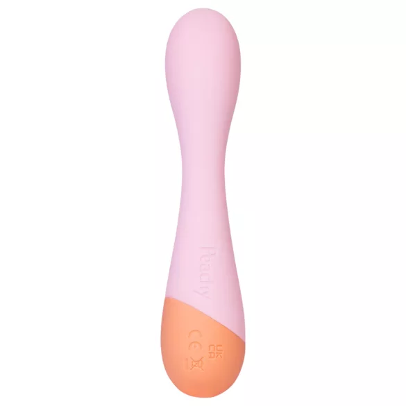 Vush Peachy G-Spot - vibrador punto G recargable silicona rosa