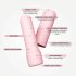 Vush Pop Gloss - mini vibrador rosa recargable y resistente al agua