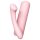 Vush Pop Shine - vibrador punto G, recargable, resistente al agua (rosado)