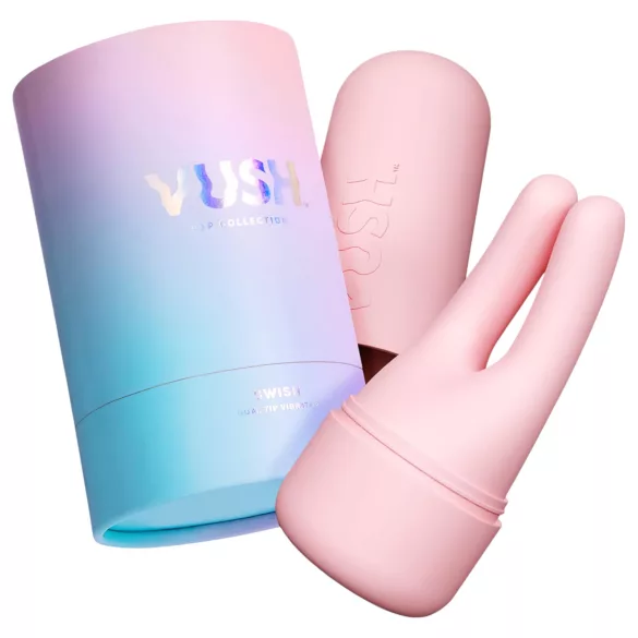 Vush Pop Swish - estimulador de clítoris recargable e impermeable - rosa