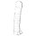 Lonely: Funda pene vibrante con púas (transparente)