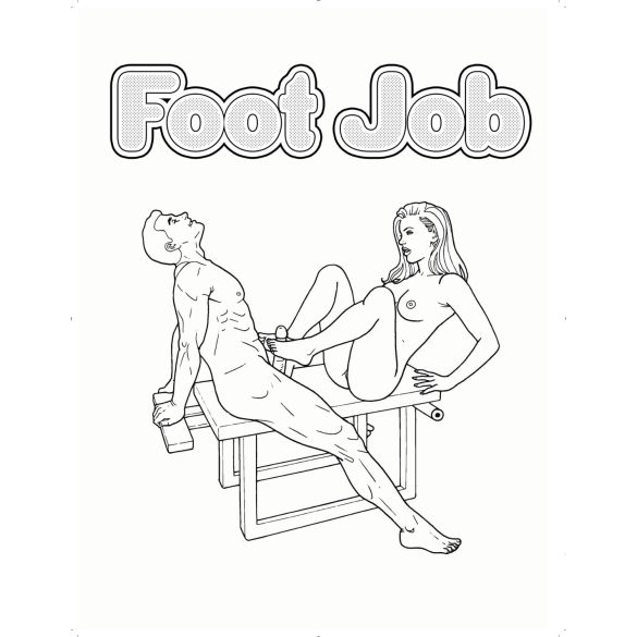 WoodRocket - Libro para colorear para adultos - Sexo explícito