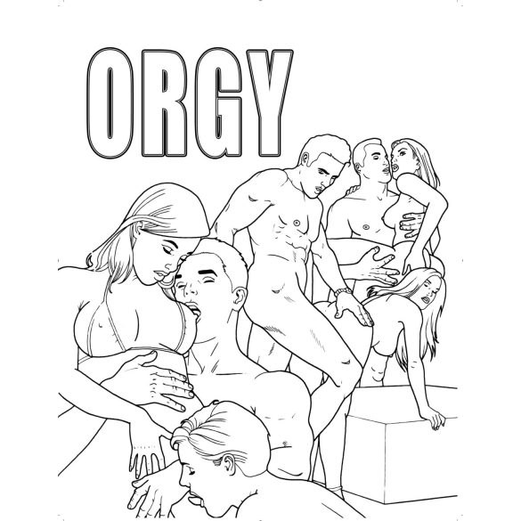 WoodRocket - Libro para colorear para adultos - Sexo explícito