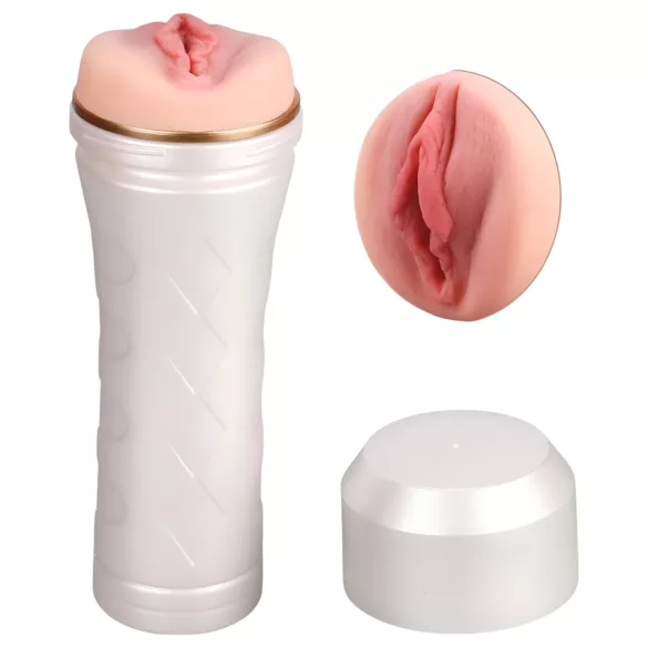 Tracy's Dog - Masturbador masculino realista - vaina 3D - blanco/natural
