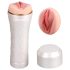 Tracy's Dog 3D Stroker - Funda Realista Vagina (Blanco-Natural)