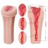 Tracy's Dog 3D Stroker - Funda Realista Vagina (Blanco-Natural)
