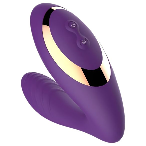 Tracy's Dog OG - Vibrador punto G y estimulador de clítoris - silicona lila