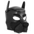 Ida Leather - Máscara perro cerrada (negra)