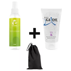 Kit de accesorios - bolsa, desinfectante, lubricante