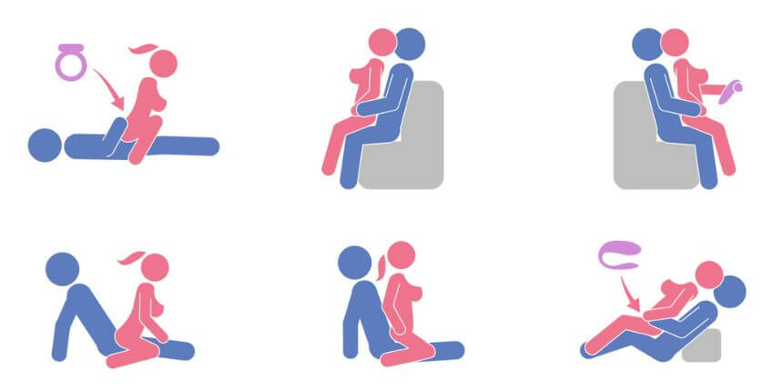 Variaciones de la postura de la vaquera invertida | Sex Shop Lovesexshop.es