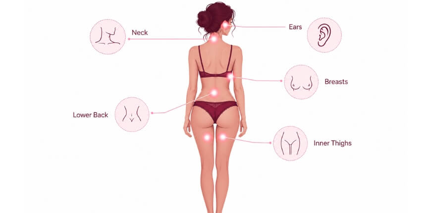 Zonas erógenas femeninas: un mapa de sensualidad | lovesexshop.es Sex Shop